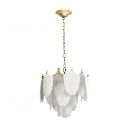 Odeon light 5051/11 HALL ODL24 517 золото/белый/прозрачный/металл/фарфор/стекло Люстра E14 11*40W PORCELA 